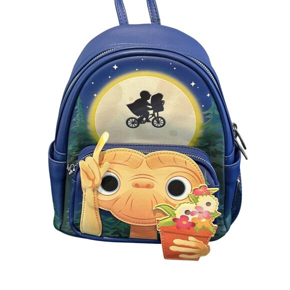 Loungefly Handbags - Universal E.T. The Extra-Terrestrial Loungefly Mini Backpack Glows in the Dark